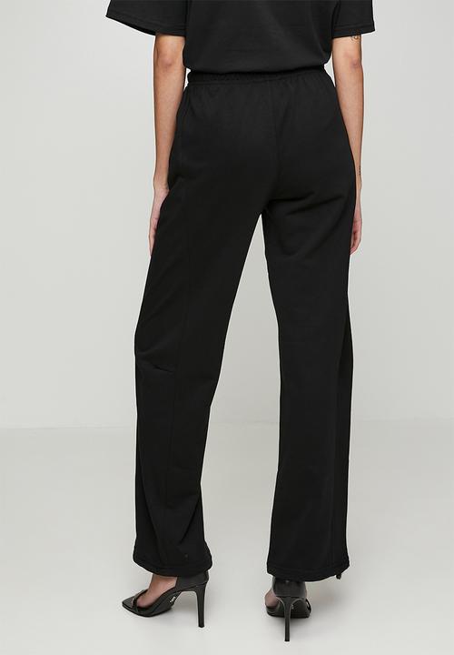 Steve Madden - Ladies molly wideleg jogger - black