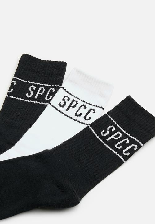 S.P.C.C - Declen Socks  - Black/White