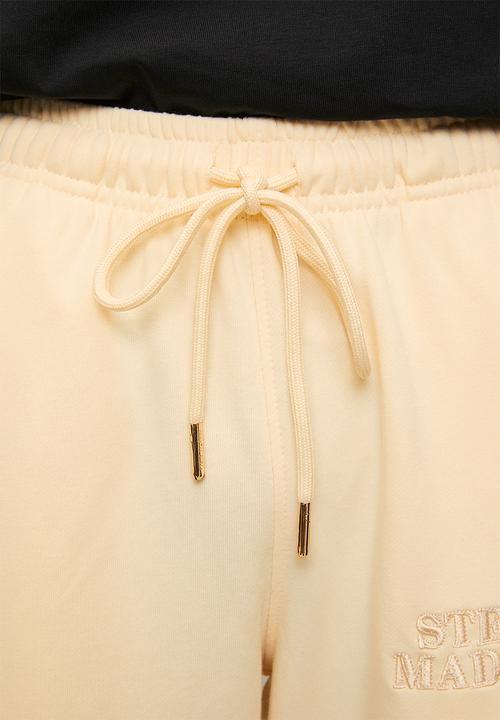 Steve Madden - Ladies molly wideleg jogger - cream