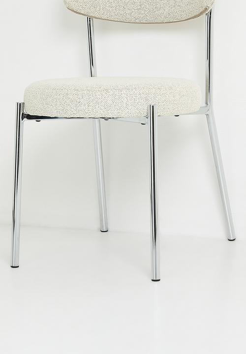 Sixth Floor - Cairo Dining Chair - Chrome