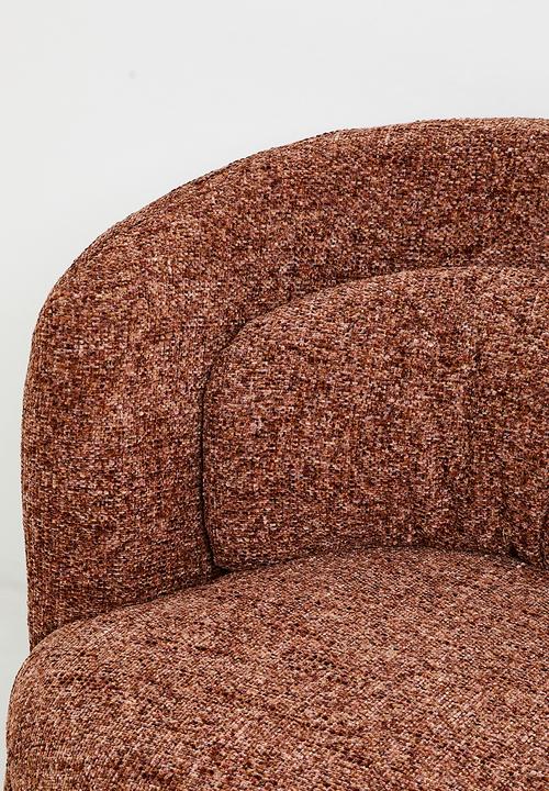 Sixth Floor - Acadia Swivel Occasional Chair - Rust