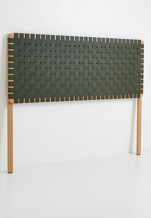 Sixth Floor - Noel PU Headboard - Olive