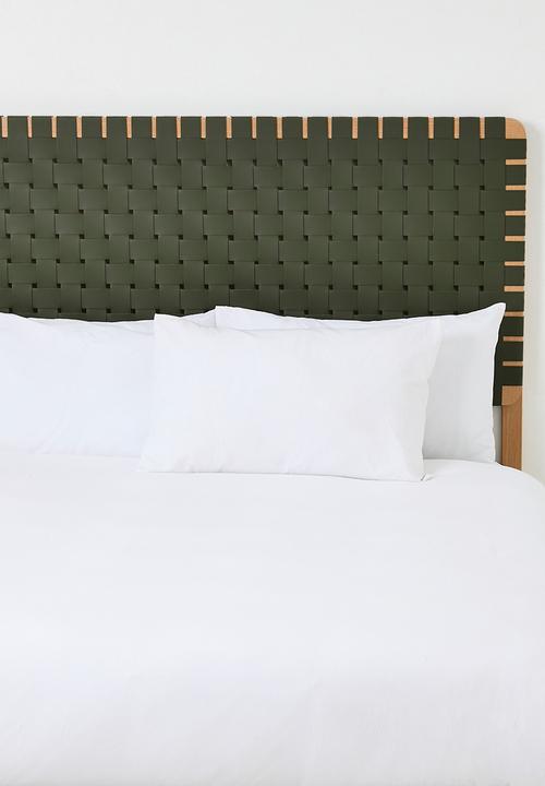 Sixth Floor - Noel PU Headboard - Olive