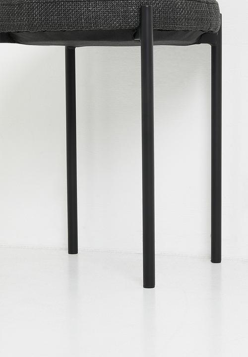 Sixth Floor - Nolan Stool - Charcoal
