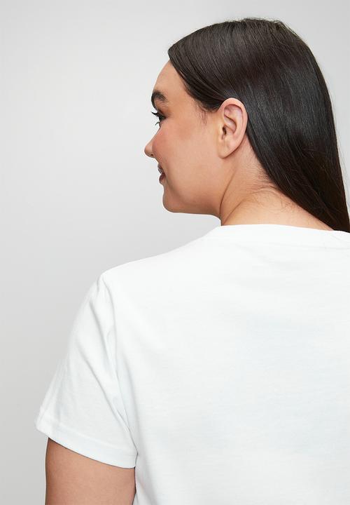 FILA - Plus Rosa T-Shirt - White