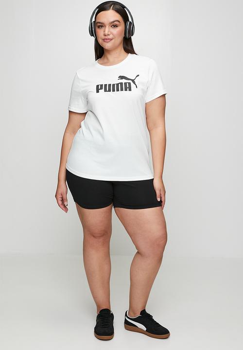 PUMA - Plus ess no. 1 logo tee - puma white