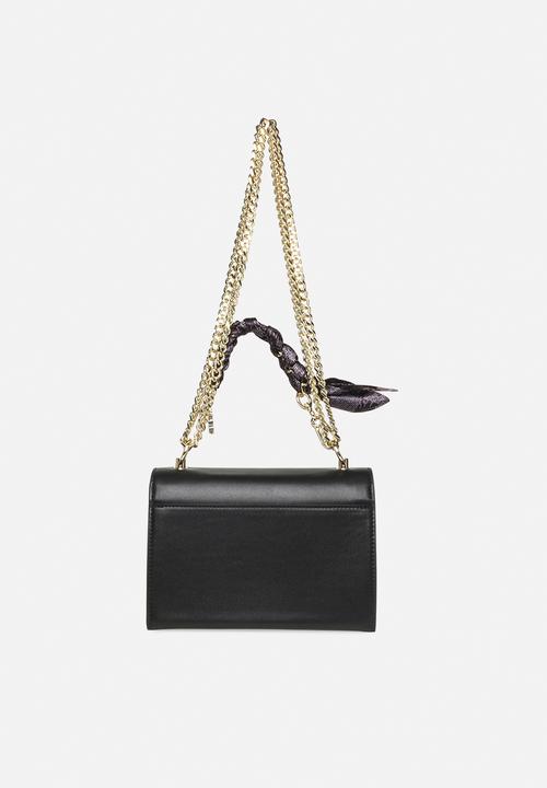 Steve Madden - Baudree Chain Flap - Black/Gold