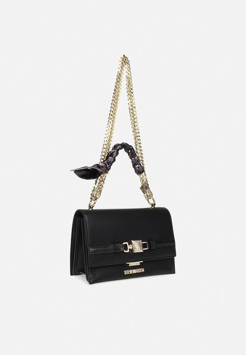 Steve Madden - Baudree Chain Flap - Black/Gold