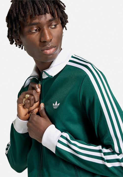 adidas Originals - Beckenbauer Track Top -  Collegiate  Green / White