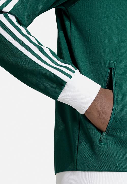 adidas Originals - Beckenbauer Track Top -  Collegiate  Green / White
