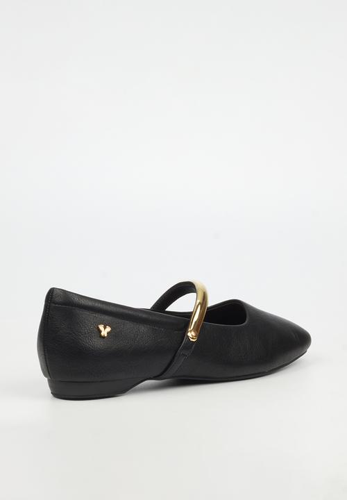 Butterfly Feet - Ellina 1 mary-jane - black