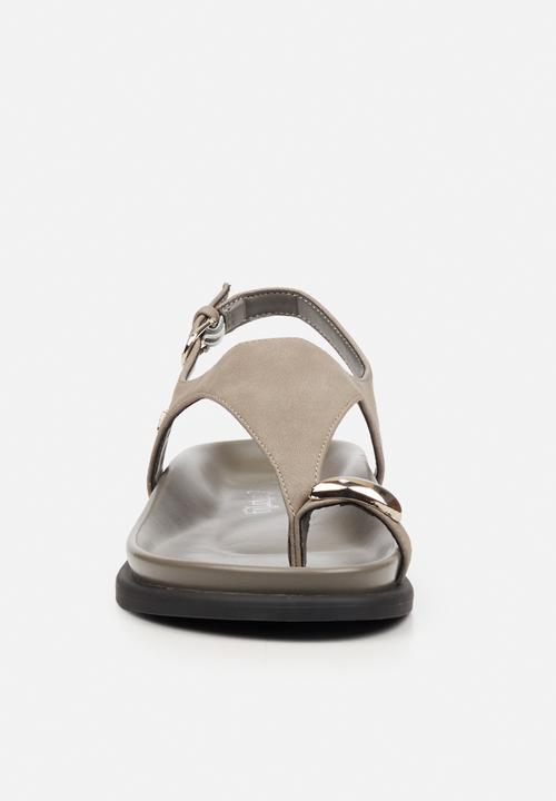 Butterfly Feet - Riviera 1 toe post sandal - grey