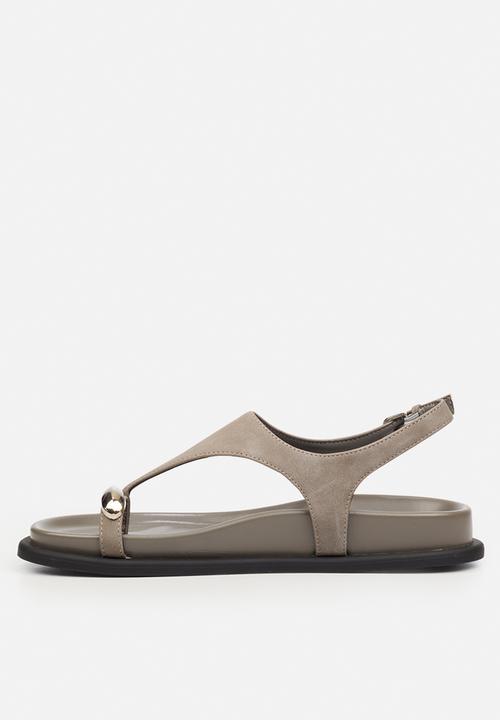 Butterfly Feet - Riviera 1 toe post sandal - grey