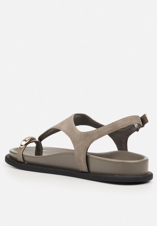 Butterfly Feet - Riviera 1 toe post sandal - grey