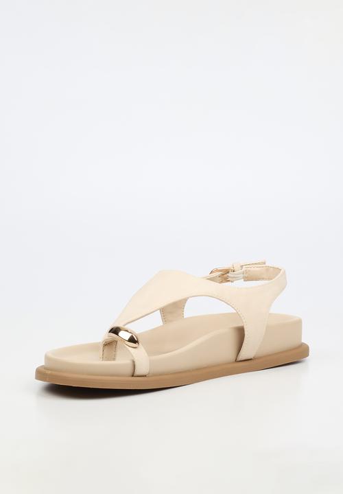Butterfly Feet - Riviera 1 toe post sandal - beige