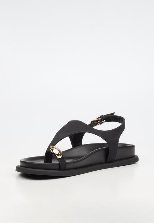 Butterfly Feet - Riviera 1 toe post sandal - black