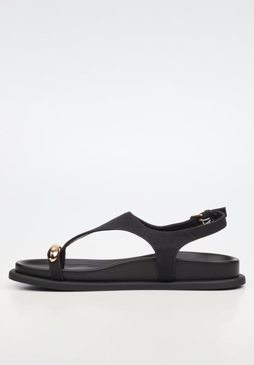 Butterfly Feet - Riviera 1 toe post sandal - black