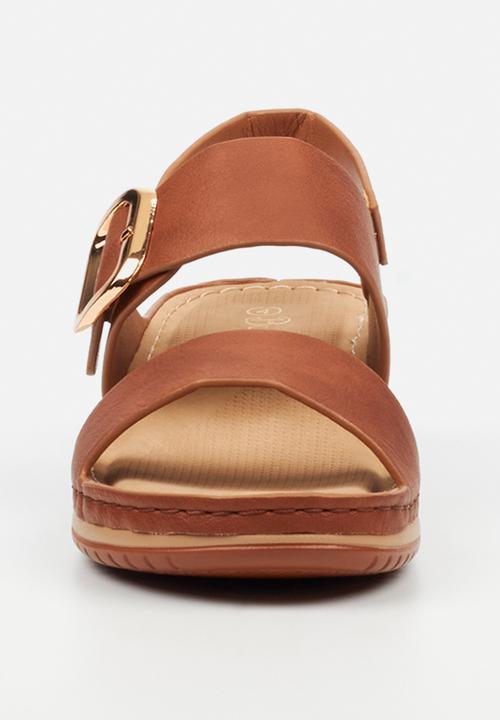 Butterfly Classics - Cassidi2 slingback sandal - tan