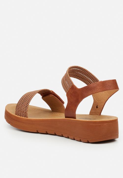 Butterfly Feet - Xara 8 ankle strap sandal - tan