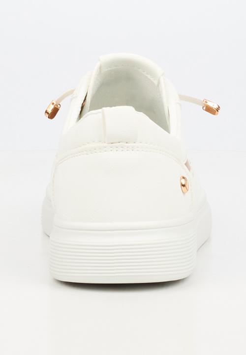 Viabeach - Lipton 4 combo elastic lace sneaker - champagne