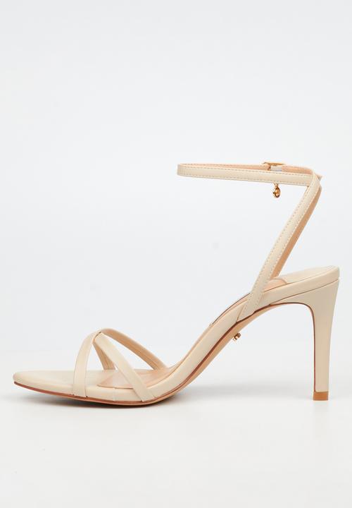 Miss Black - Nelly 1 classic ankle-strap heel - natural