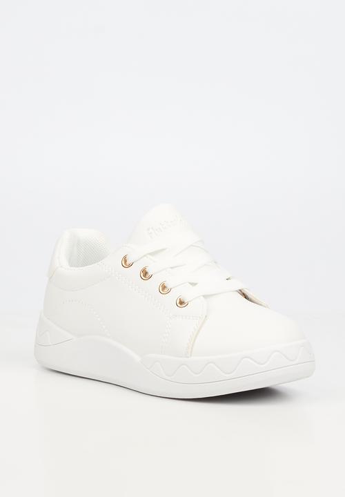 Flutterby - Eden 1 girls sneakers - white