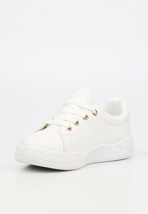 Flutterby - Eden 1 girls sneakers - white