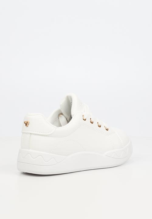 Flutterby - Eden 1 girls sneakers - white