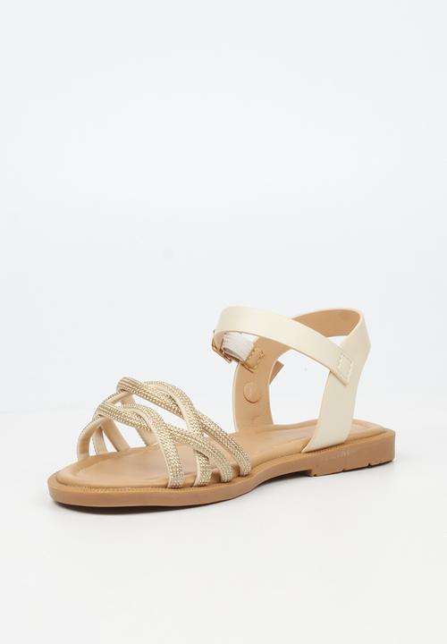 Flutterby - Ella 1 girls sandal - beige