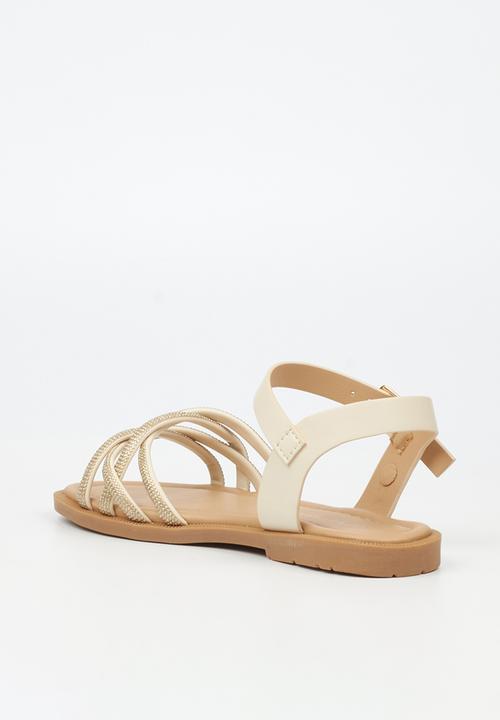 Flutterby - Ella 1 girls sandal - beige