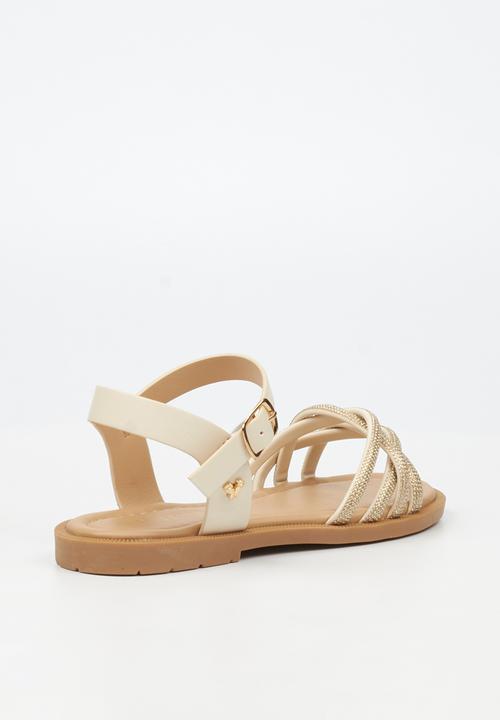 Flutterby - Ella 1 girls sandal - beige