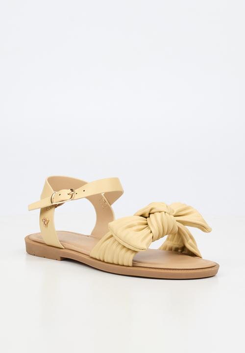 Flutterby - Ella 2 girls sandal - yellow