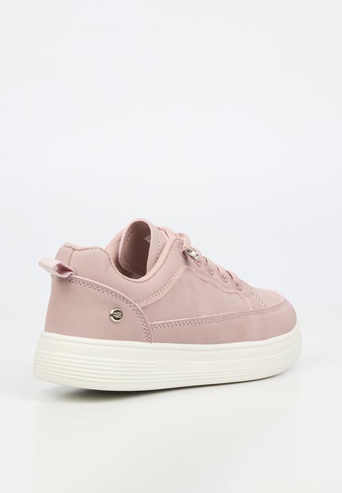 Little Miss Black - Lipton 5 Casual Elastic Lace Sneaker - Pink