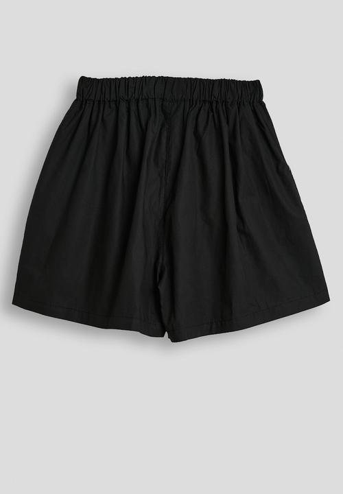 Pop Candy - Flared shorts - eerie black