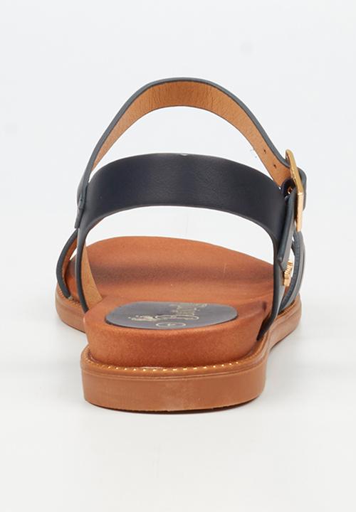 Butterfly Feet - Ellie 11 ankle strap sandal - navy