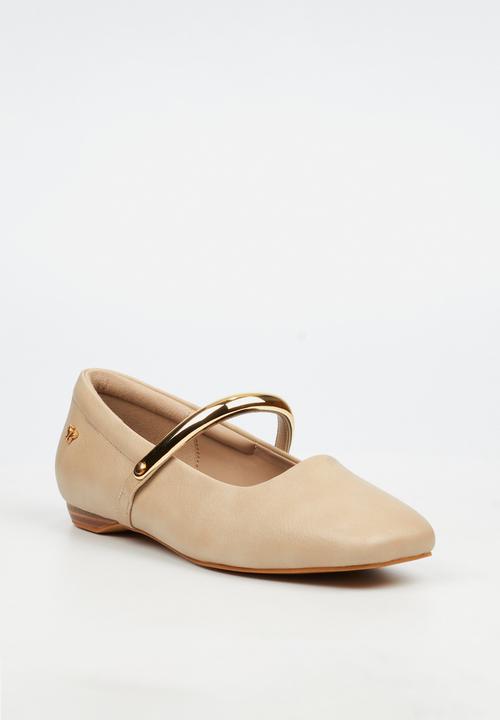 Butterfly Feet - Ellina 1 mary-jane - beige