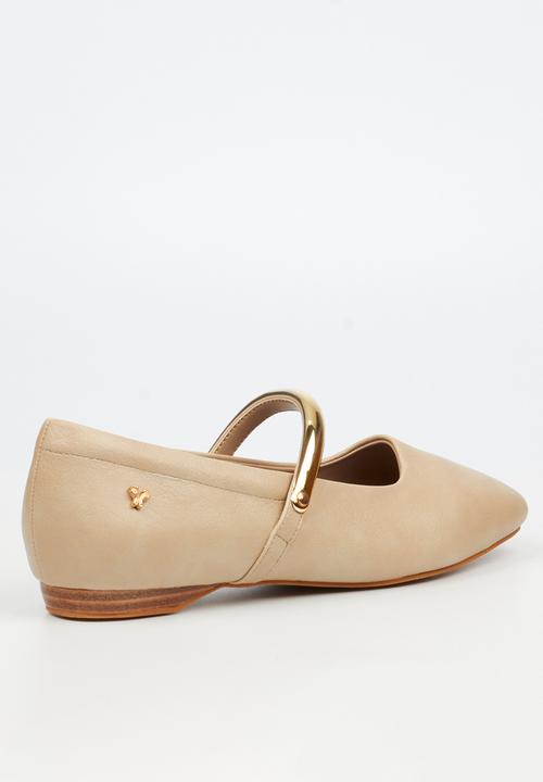 Butterfly Feet - Ellina 1 mary-jane - beige