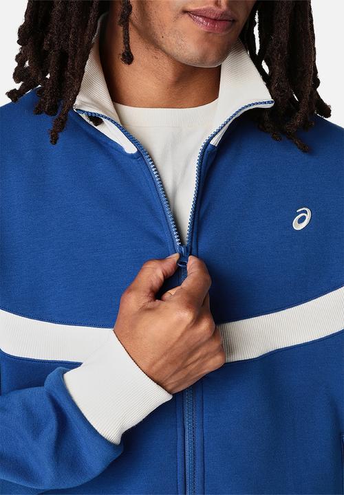 ASICS - Heritage Track Jacket- Asics Blue