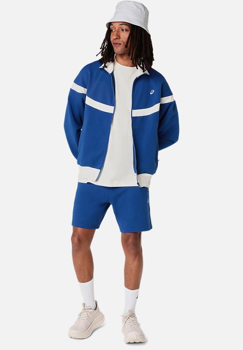 ASICS - Heritage Track Jacket- Asics Blue