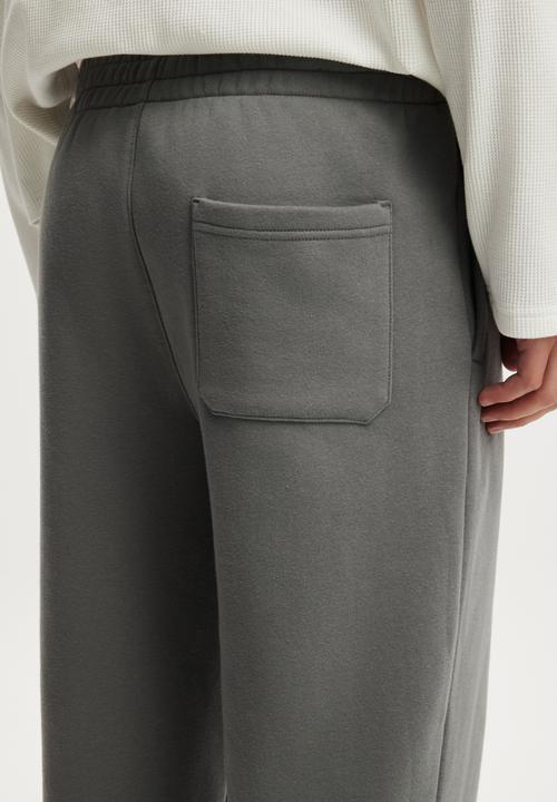 Cotton On - Baggy Track Pant - Slate Stone
