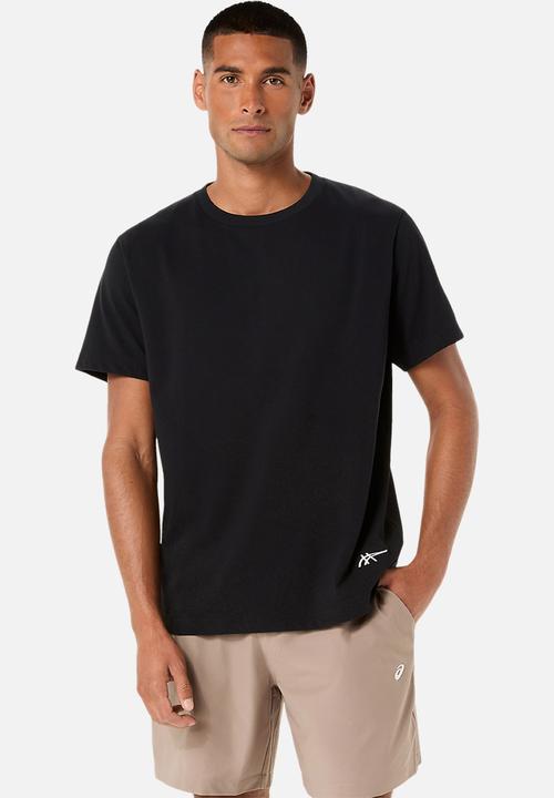 ASICS - Heritage Heavy Cotton Graphic Tee - Performance Black/Cream