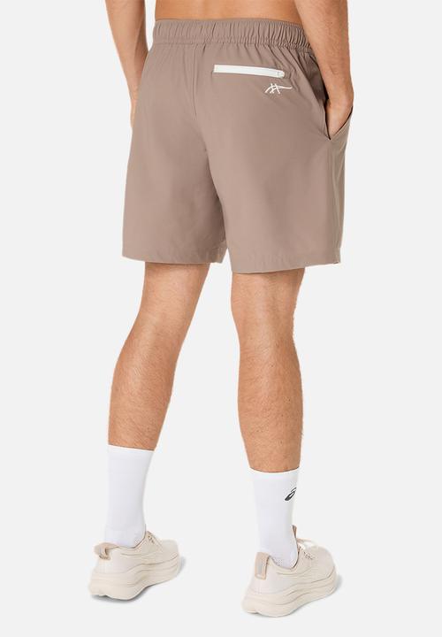 ASICS - Heritage Double Weave 7In Short- Taupe Grey