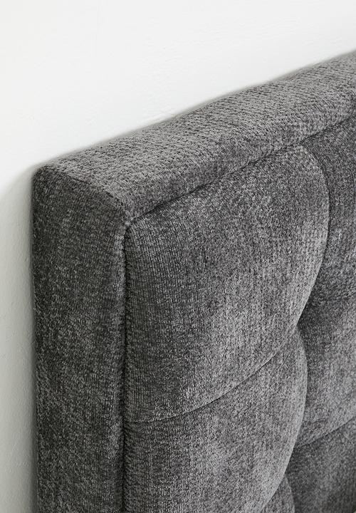 Sixth Floor - Kouva Upholstered Bed - Charcoal