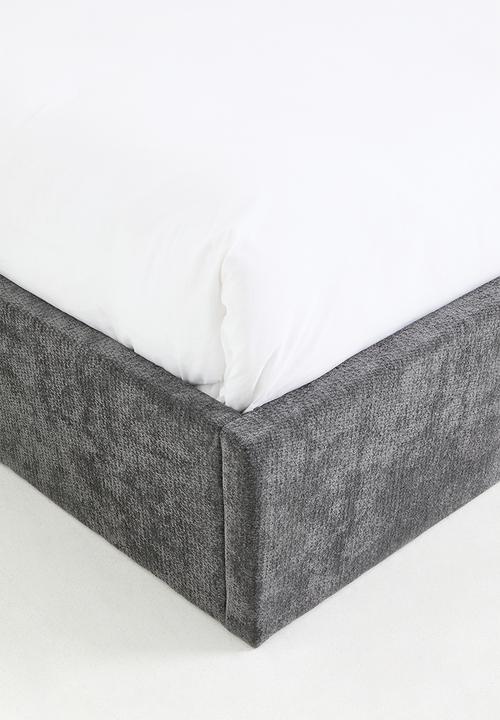 Sixth Floor - Kouva Upholstered Bed - Charcoal