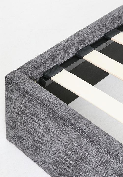 Sixth Floor - Kouva Upholstered Bed - Charcoal