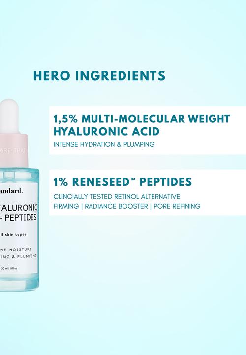 Standard Beauty - 1,5% Hyaluronic Acid with Peptides Serum