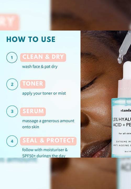 Standard Beauty - 1,5% Hyaluronic Acid with Peptides Serum
