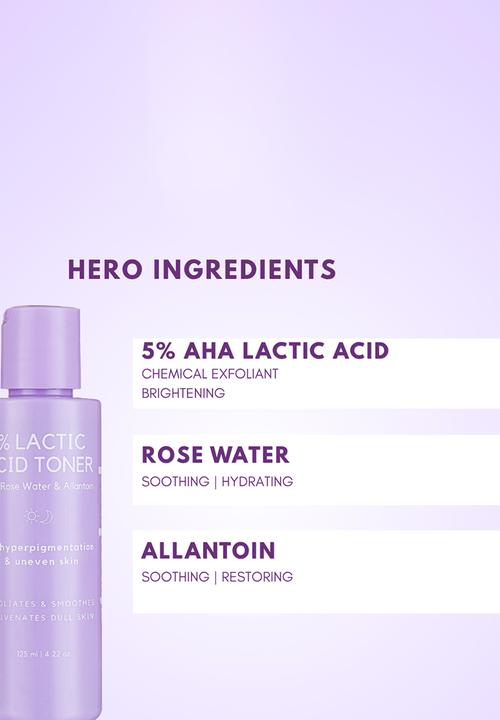 Standard Beauty - AHA Lactic Acid 5% Toner with Allantoin