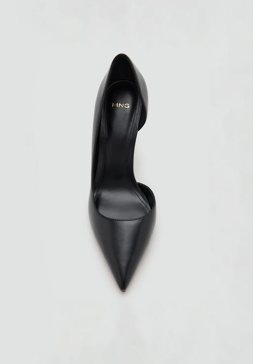 MANGO - Audreyp court heel - black