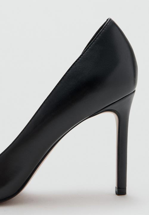 MANGO - Audreyp court heel - black